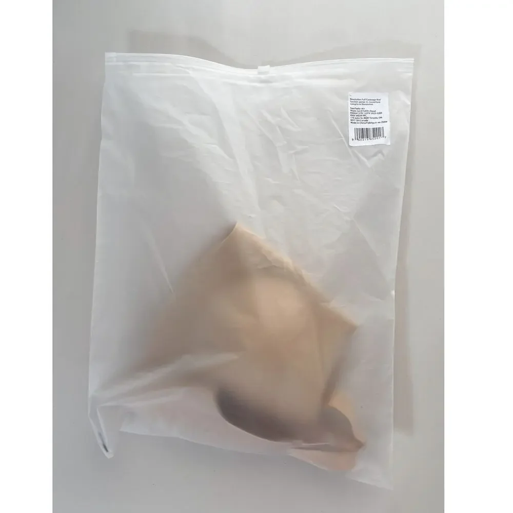 Knix Revolution Full Coverage Bra Warm Sand Womens Size M+ Medium+ New Wireless - Picture 11 of 12